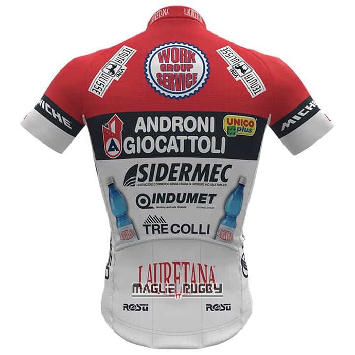 Maglia Androni Giocattoli Manica Corta 2021 Rosso